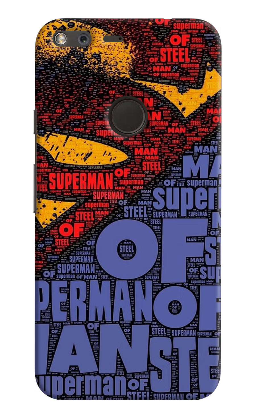 Superman Google Pixel Back Cover, Hard case