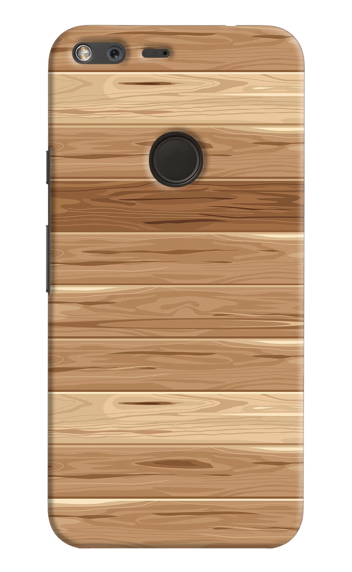 Wooden Vector Google Pixel Hard Case Back Cover by Casekaro