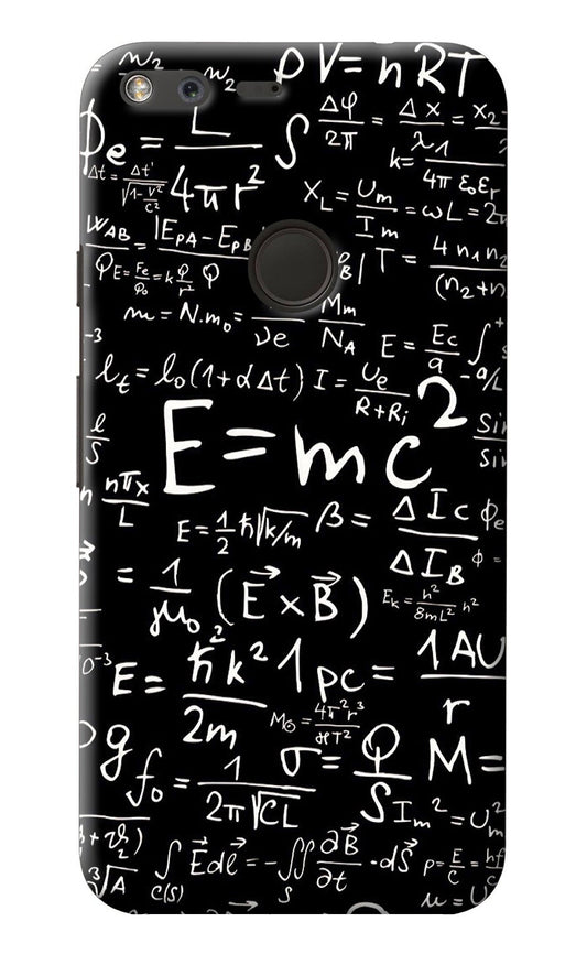 Physics Albert Einstein Formula Google Pixel Back Cover