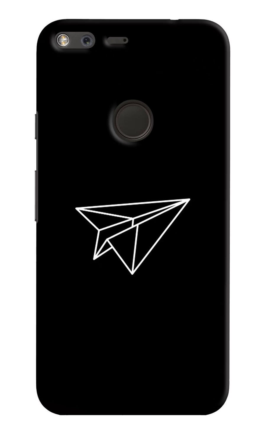 Paper Plane White Google Pixel Back Cover, Hard case
