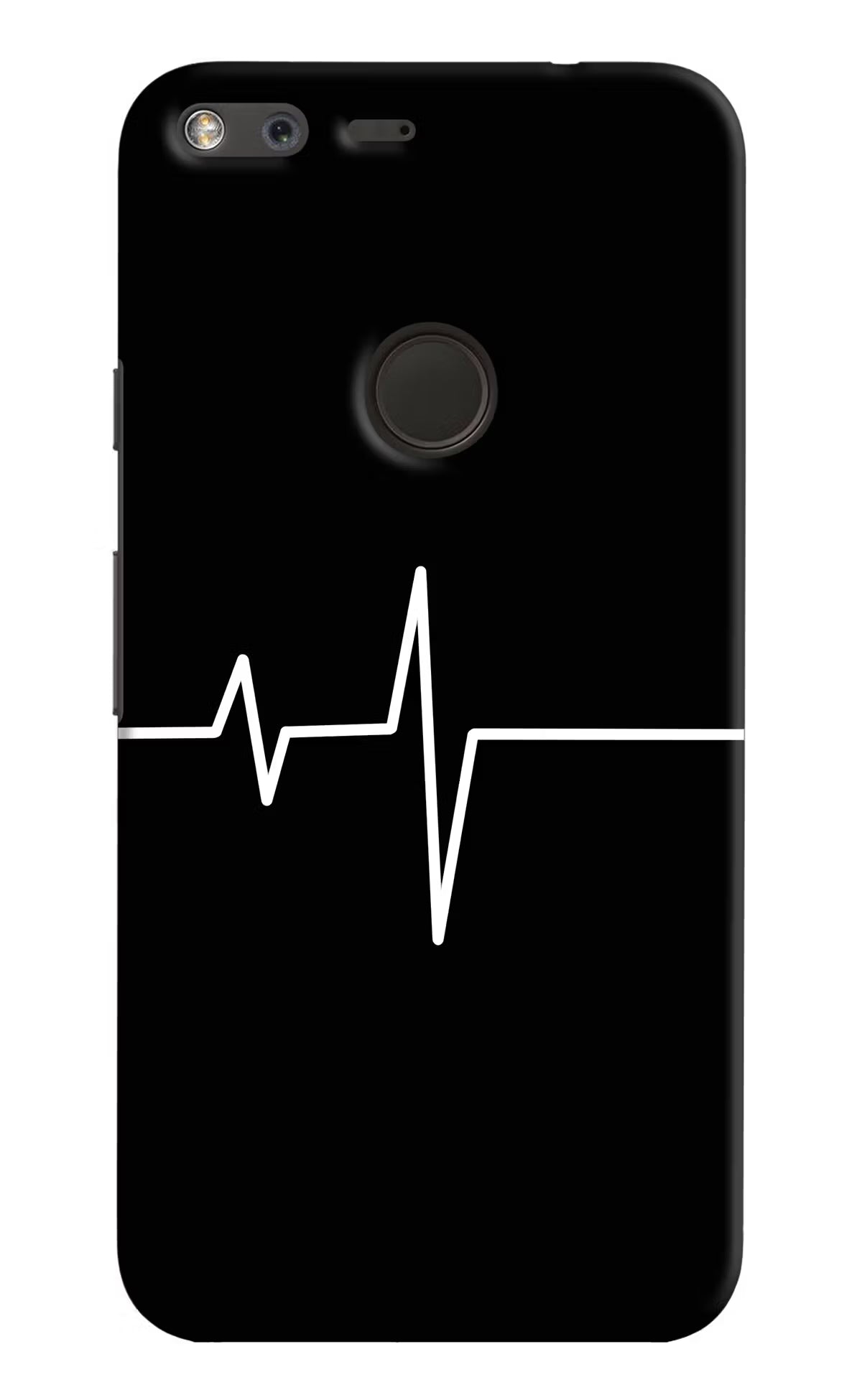 Heart Beats Google Pixel Hard Case Back Cover by Casekaro