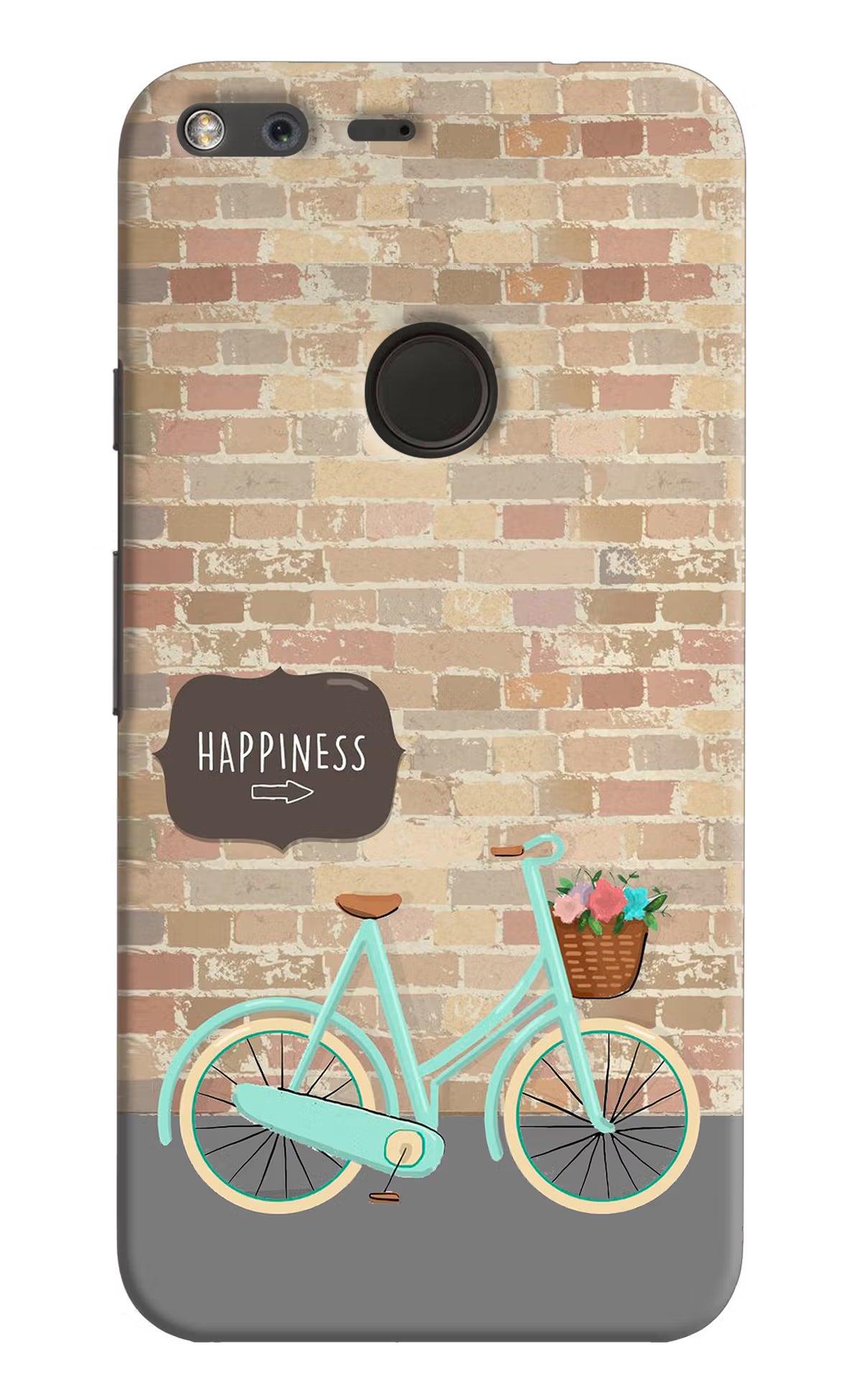Happiness Artwork Google Pixel Hard Case Back Cover by Casekaro