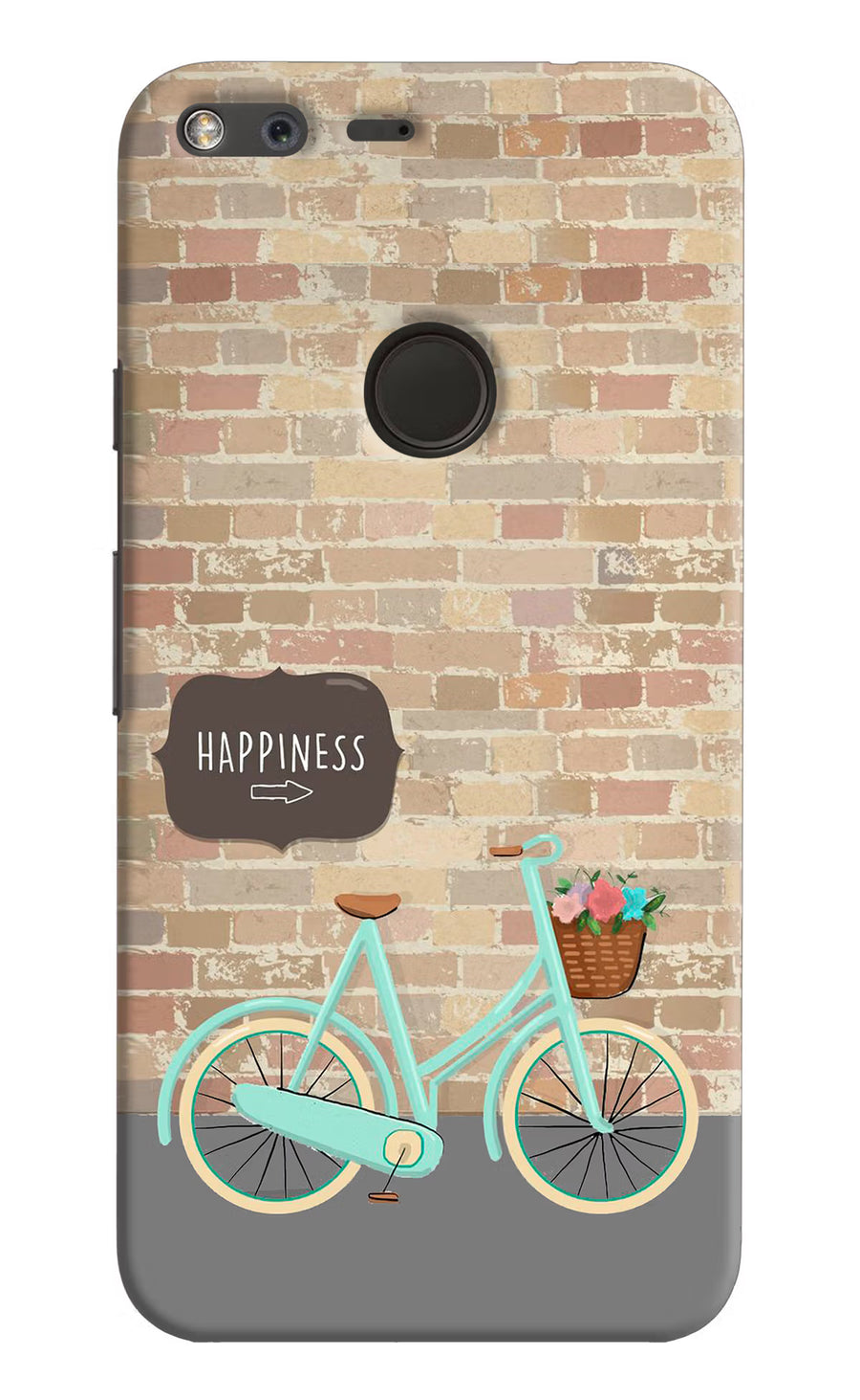 Happiness Artwork Google Pixel Back Cover, Hard case