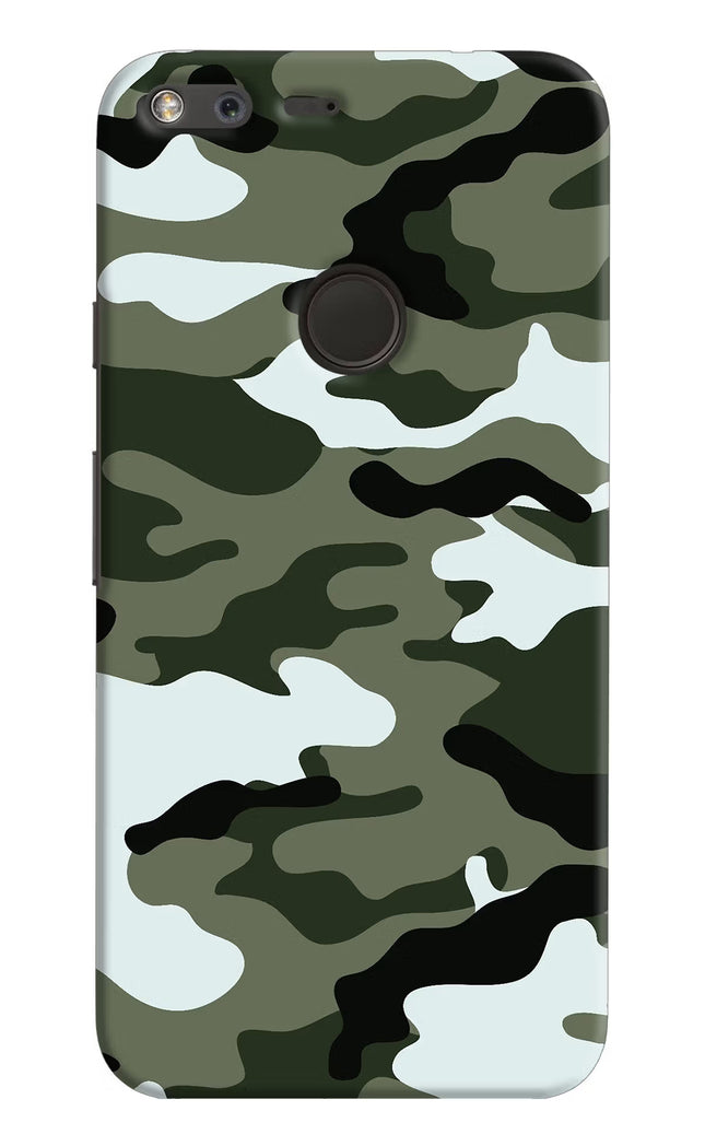 Camouflage Google Pixel Hard Case Back Cover by Casekaro