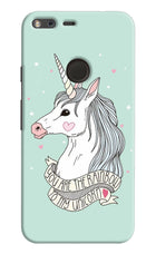 Unicorn Wallpaper Google Pixel Hard Case Back Cover by Casekaro