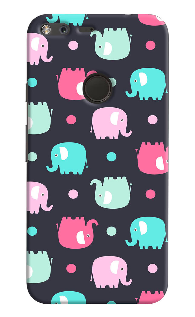 Elephants Google Pixel Hard Case Back Cover by Casekaro