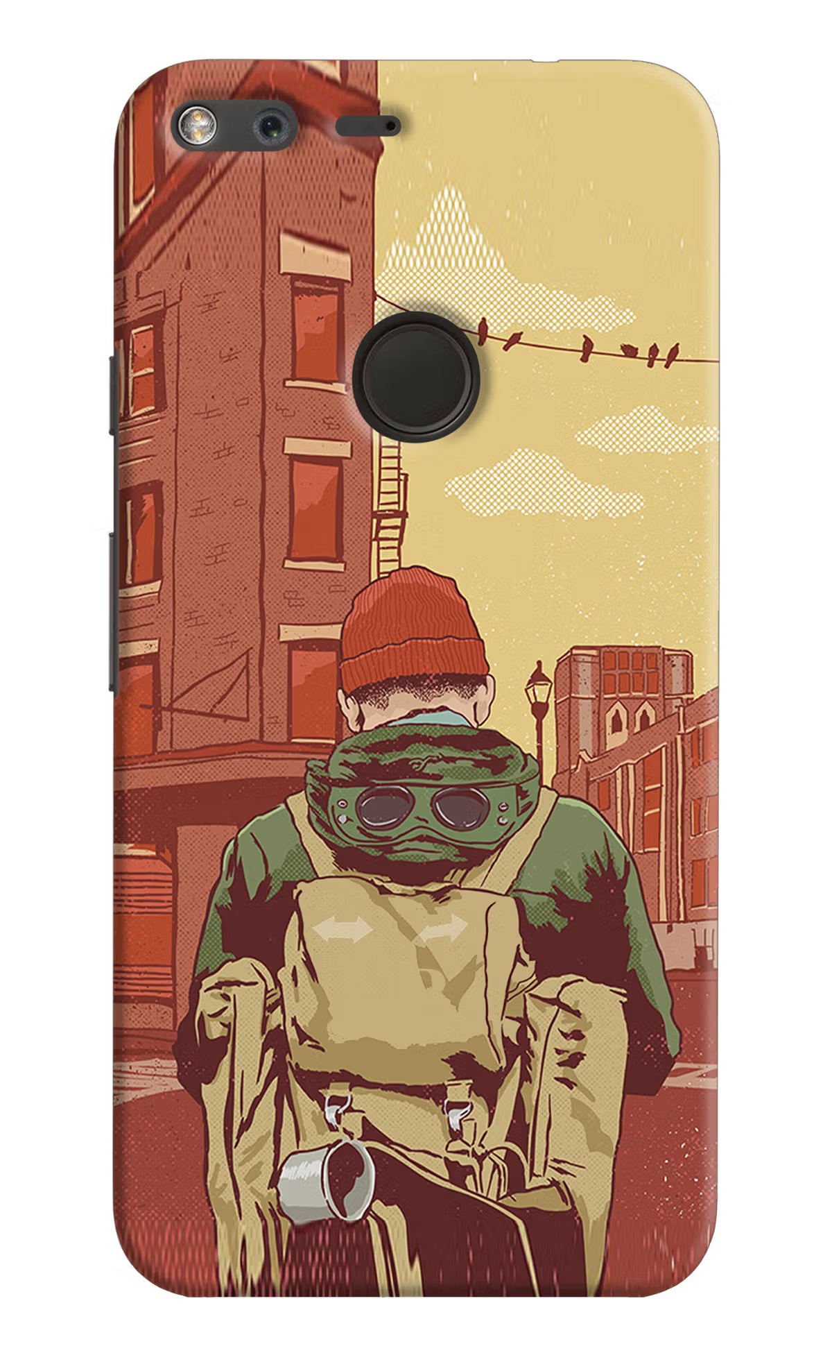Adventurous Google Pixel Hard Case Back Cover by Casekaro