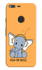 High On Music Google Pixel Hard Case Back Cover by Casekaro