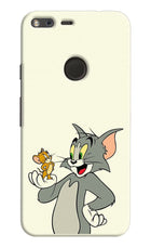 Tom & Jerry Google Pixel Hard Case Back Cover by Casekaro
