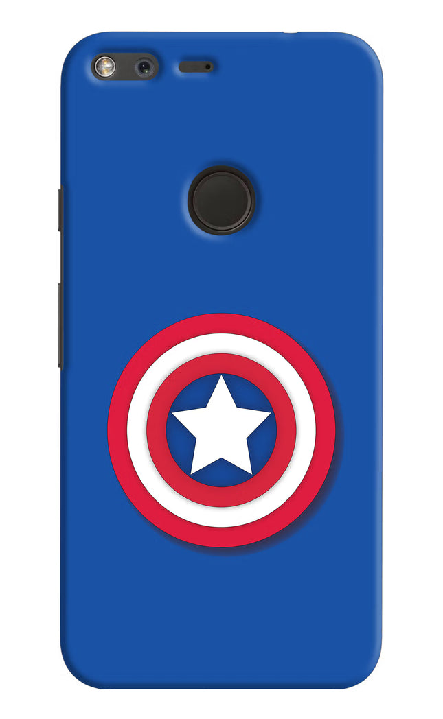 Shield Google Pixel Hard Case Back Cover by Casekaro