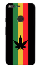 Weed Flag Google Pixel Hard Case Back Cover by Casekaro