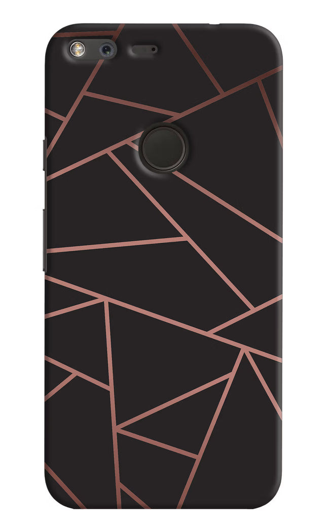 Geometric Pattern Google Pixel Hard Case Back Cover by Casekaro