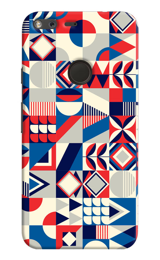 Colorful Pattern Google Pixel Hard Case Back Cover by Casekaro