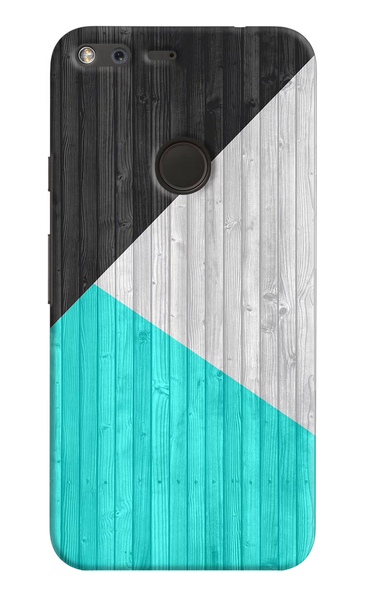 Wooden Abstract Google Pixel Hard Case Back Cover by Casekaro