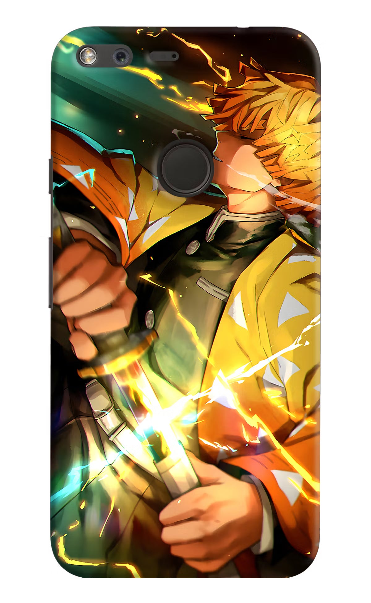 Demon Slayer Google Pixel Hard Case Back Cover by Casekaro