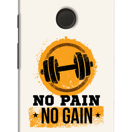 No Pain No Gain Google Pixel Hard Case Back Cover by Casekaro