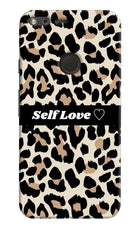 Leopard Print Self Love Google Pixel Hard Case Back Cover by Casekaro