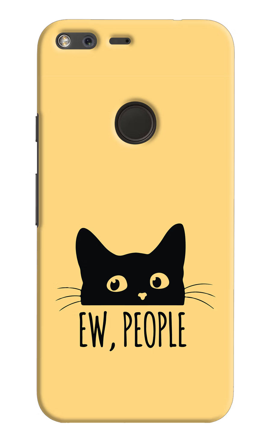 Ew People Catitude Google Pixel Back Cover, Hard case