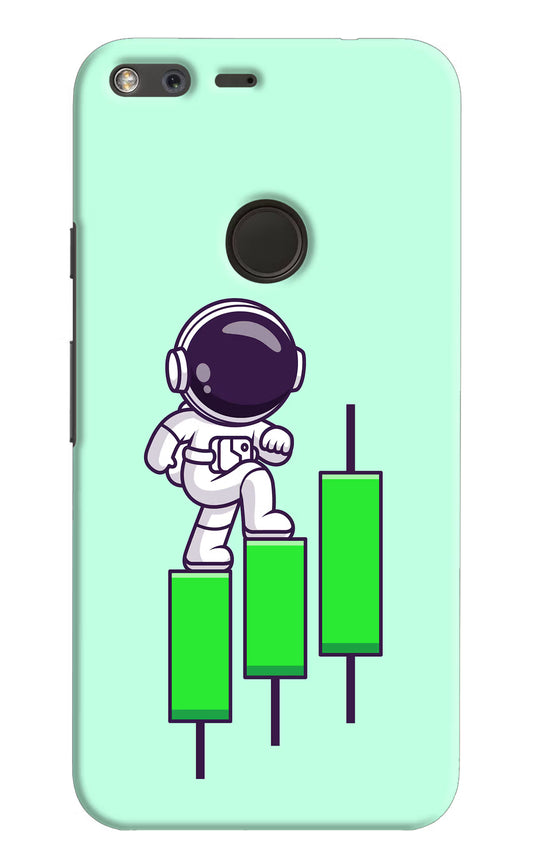 Astronaut Trader Google Pixel Hard Case Back Cover by Casekaro