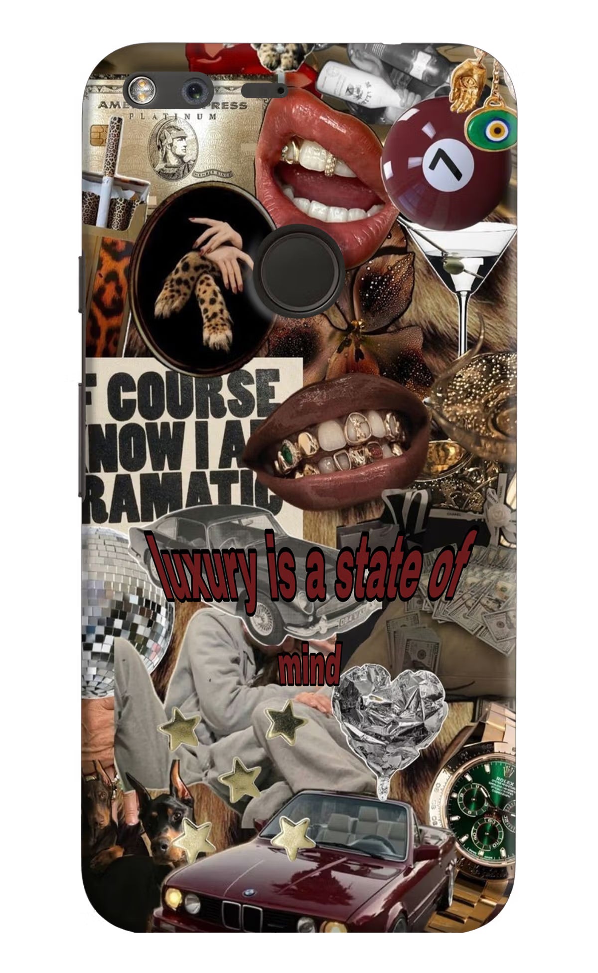 Luxury Google Pixel Hard Case Back Cover by Casekaro