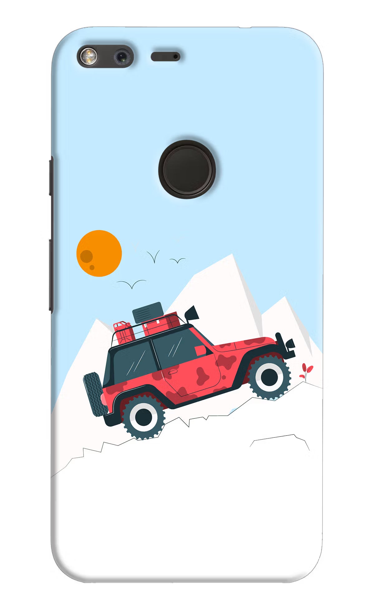 Mountain Trail Beast Google Pixel Hard Case Back Cover by Casekaro
