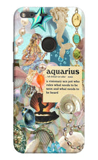 Aquarius Zodiac Google Pixel Hard Case Back Cover by Casekaro