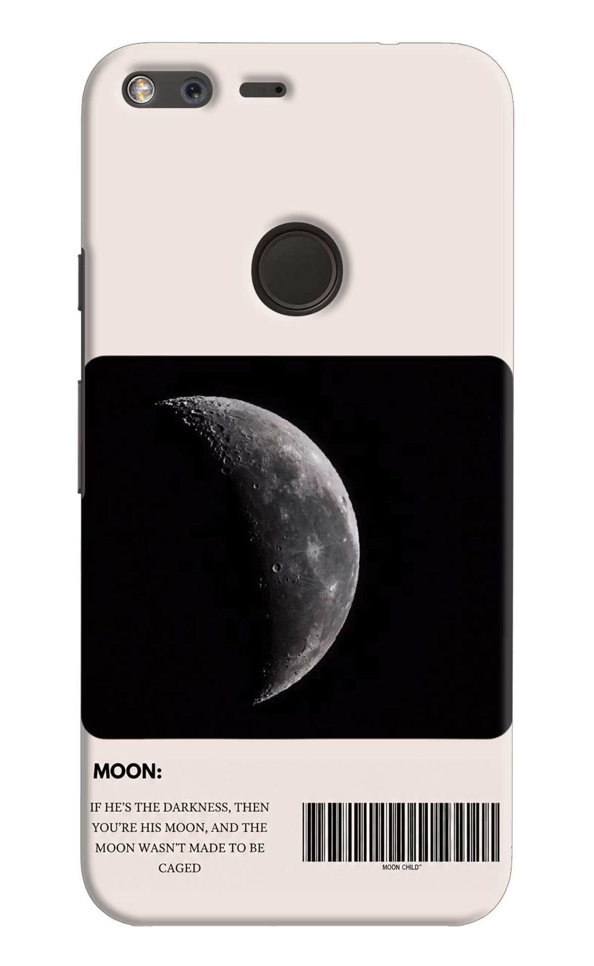 Moon Phase Google Pixel Back Cover