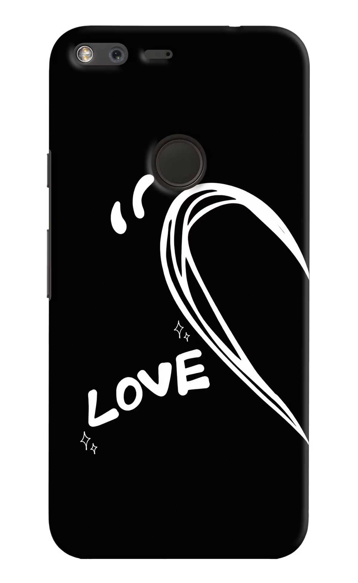 Love Line Google Pixel Back Cover