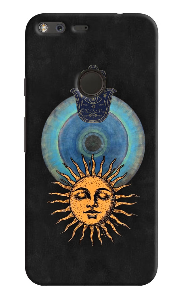 Divine Sun Google Pixel Hard Case Back Cover by Casekaro