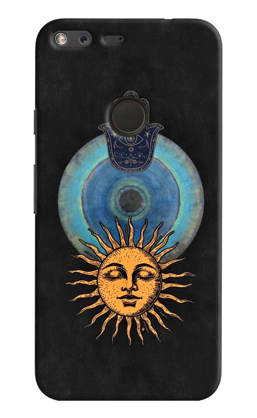 Divine Sun Google Pixel Back Cover, Hard case