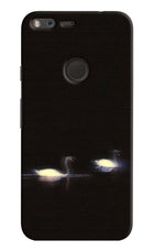 Silent Swans Google Pixel Hard Case Back Cover by Casekaro