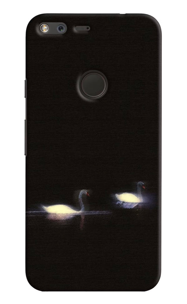 Silent Swans Google Pixel Hard Case Back Cover by Casekaro
