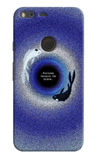 Dark Koi Google Pixel Hard Case Back Cover by Casekaro