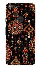 Boho Noir Google Pixel Back Cover