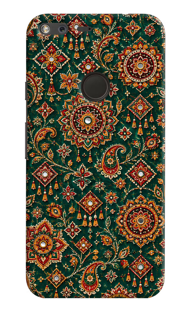 Green Pataka Google Pixel Hard Case Back Cover by Casekaro