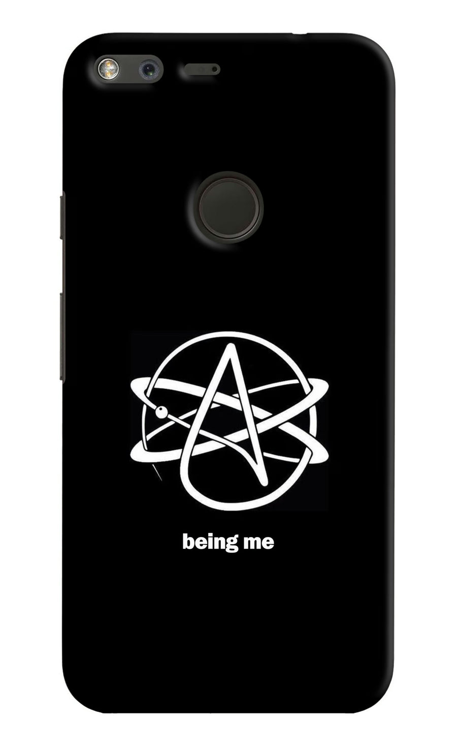 Atheist Symbol Google Pixel Back Cover, Hard case