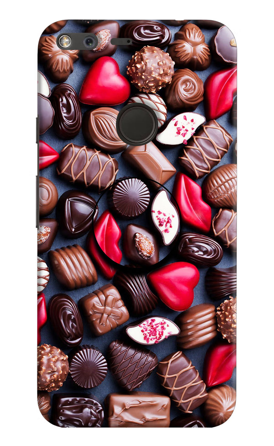 Chocolates Google Pixel Pop Case, Hard case