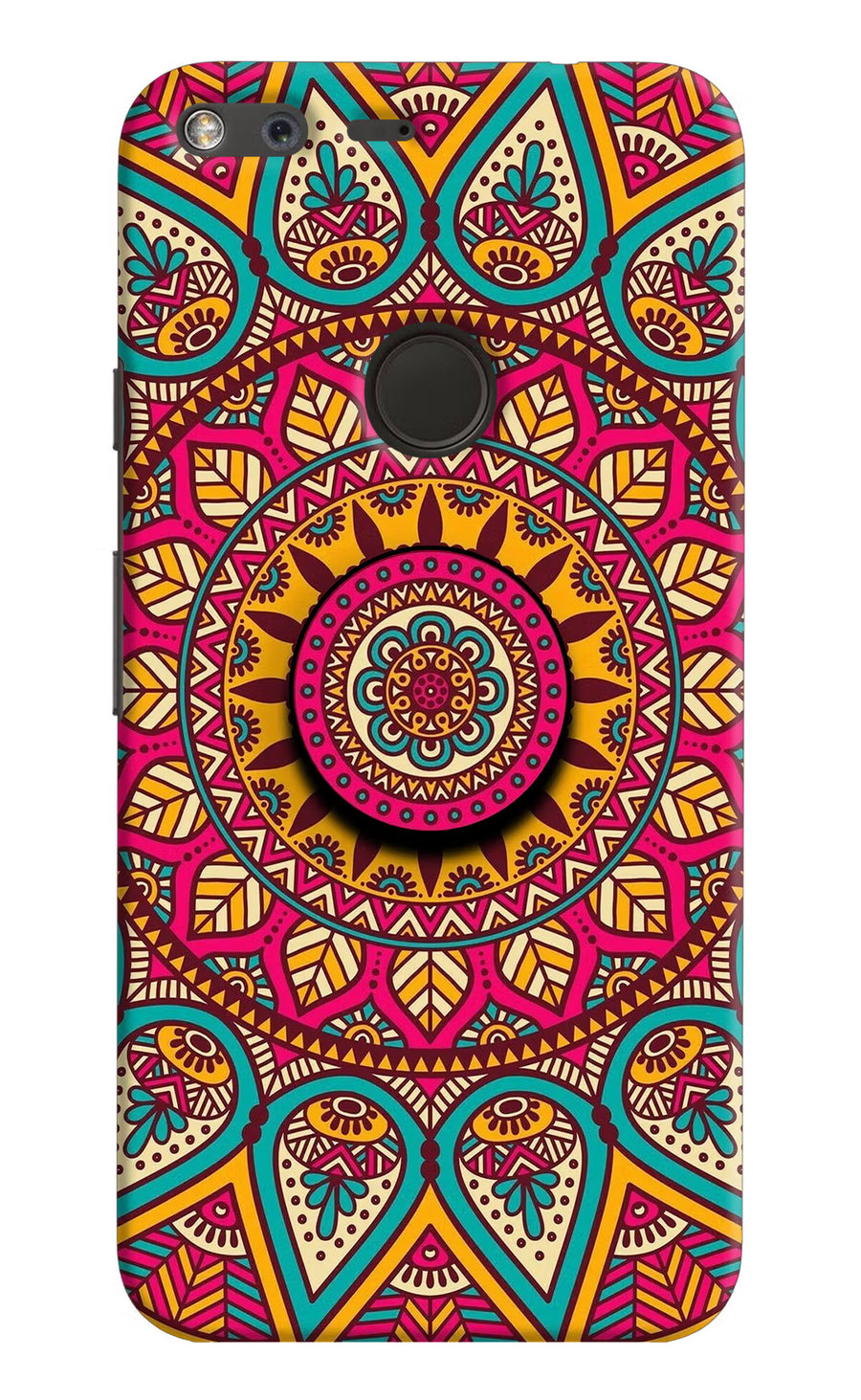 Mandala Google Pixel Pop Case, Hard case
