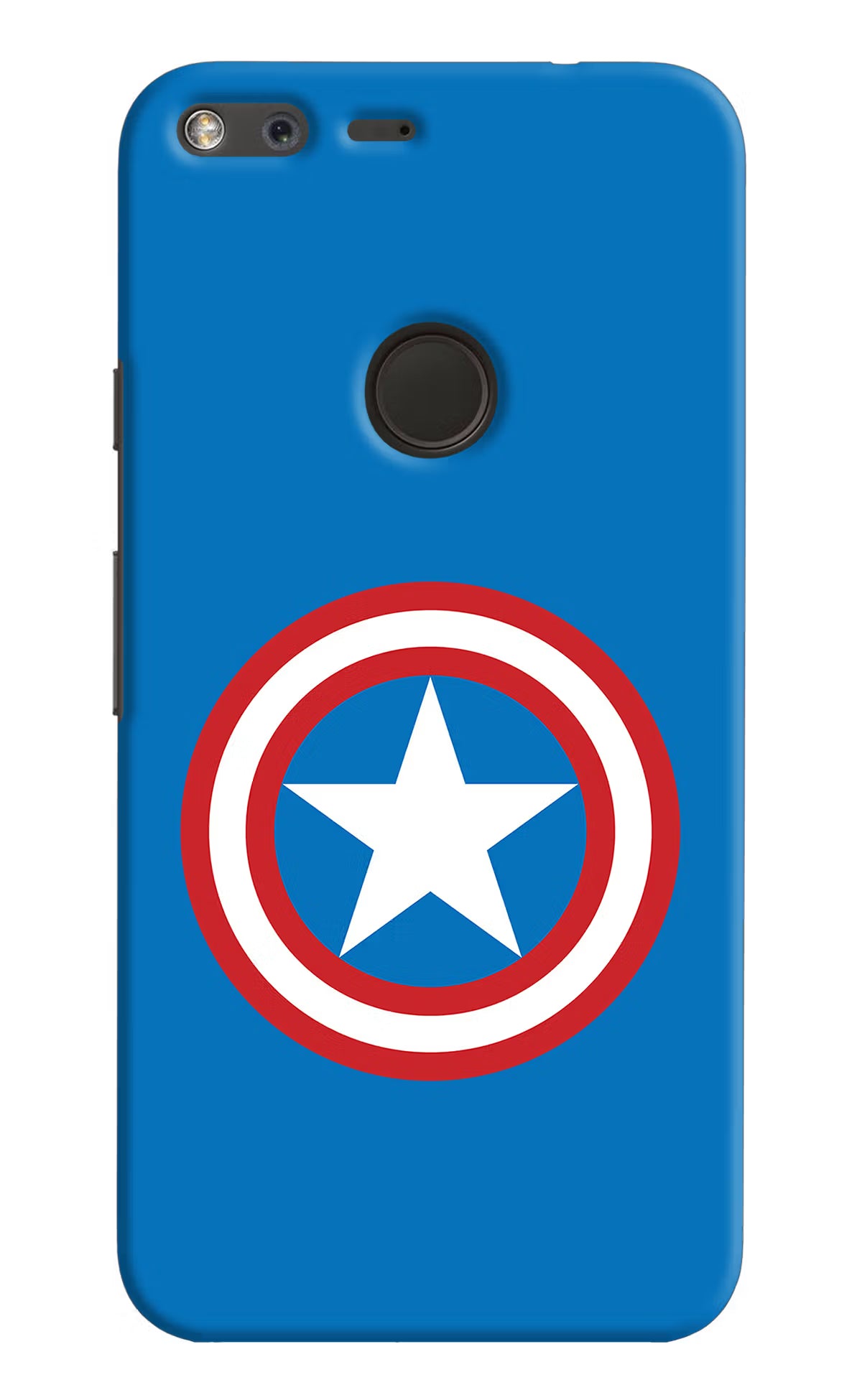 Captain America Logo Google Pixel XL Hard Case Back Cover by Casekaro