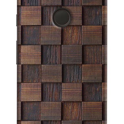 Wooden Cube Design Google Pixel XL Hard Case Back Cover by Casekaro