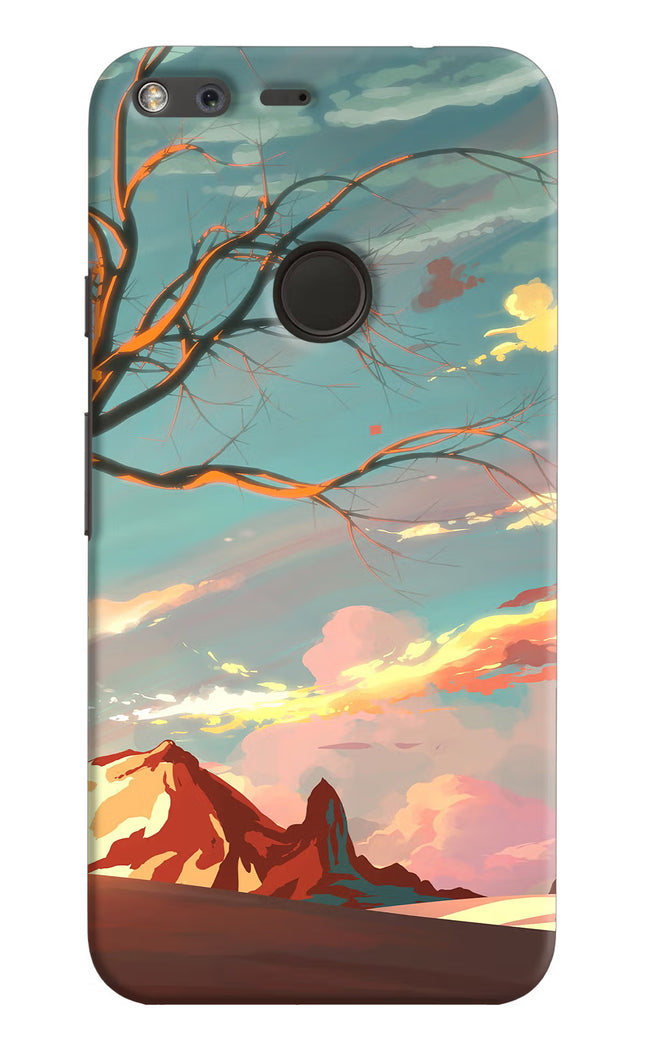 Scenery Google Pixel XL Hard Case Back Cover by Casekaro