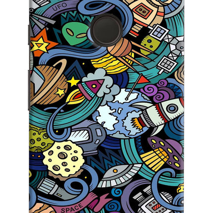 Space Abstract Google Pixel XL Hard Case Back Cover by Casekaro