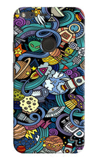 Space Abstract Google Pixel XL Hard Case Back Cover by Casekaro