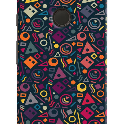 Geometric Abstract Google Pixel XL Hard Case Back Cover by Casekaro