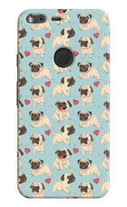 Pug Dog Google Pixel XL Hard Case Back Cover by Casekaro