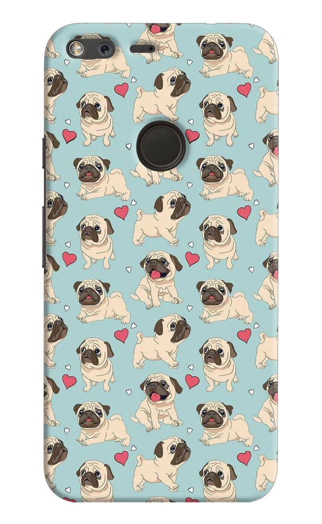 Pug Dog Google Pixel XL Hard Case Back Cover by Casekaro