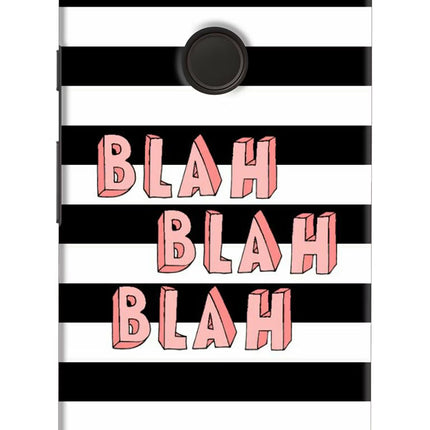 Blah Blah Blah Google Pixel XL Hard Case Back Cover by Casekaro