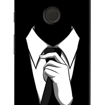 Black Tie Google Pixel XL Hard Case Back Cover by Casekaro