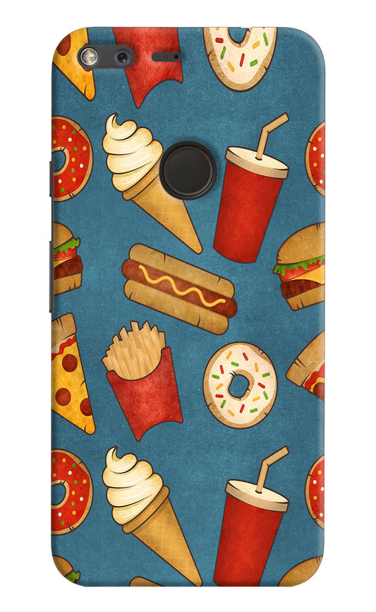 Foodie Google Pixel XL Hard Case Back Cover by Casekaro