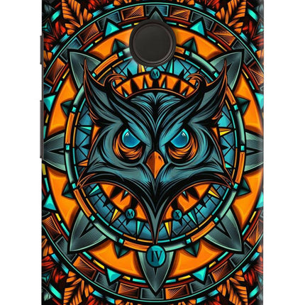 Angry Owl Art Google Pixel XL Hard Case Back Cover by Casekaro